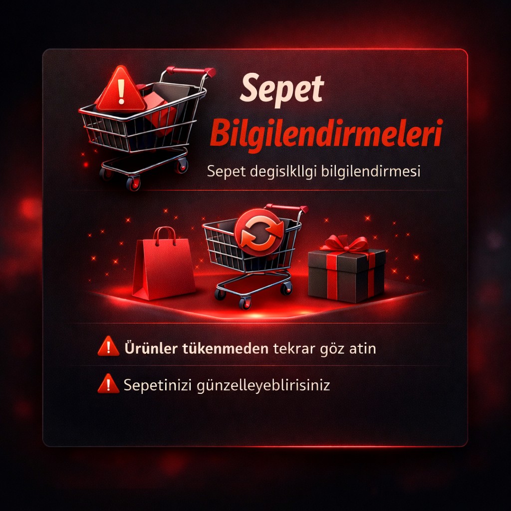 Sepet Bilgilendirmesi